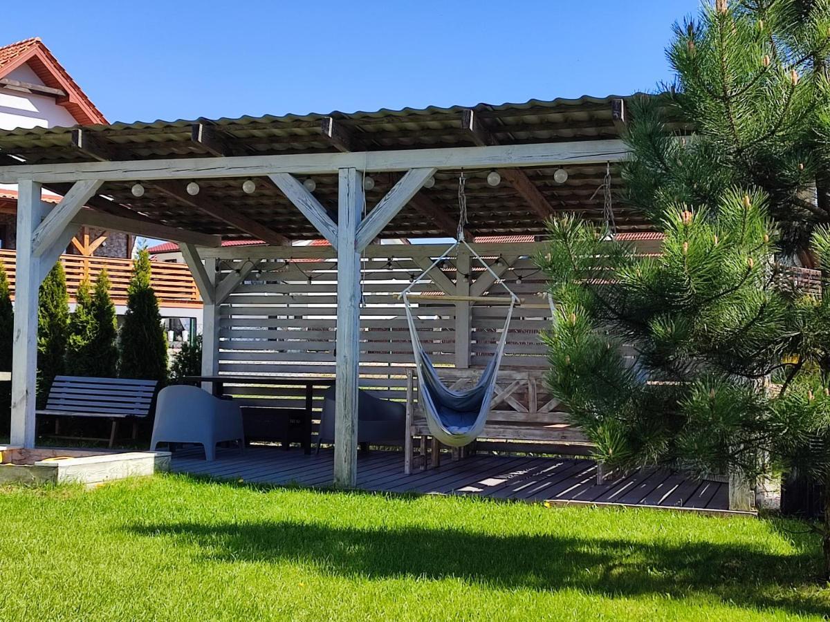 SOWI KĄT domki i apartamenty Mikołajki Bagian luar foto